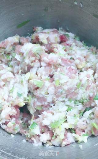 韭菜猪肉水饺的做法步骤:5