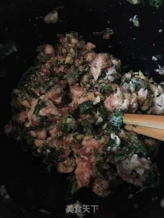 灰菜肉饺的做法步骤:7