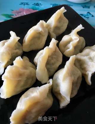 灰菜肉饺的做法步骤:12