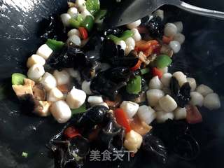 清炒鲜贝的做法步骤：5