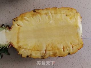菠萝炒饭的做法步骤:4