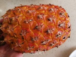 菠萝炒饭的做法步骤:6