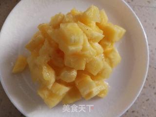 菠萝炒饭的做法步骤:7