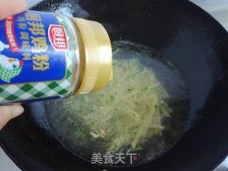 刺五加土豆汤的做法步骤:7
