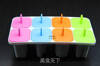 火龙果酸奶冰棍的做法步骤:7