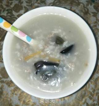 皮蛋瘦肉粥的做法步骤:8