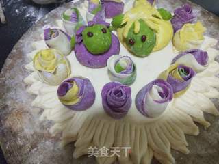 生日面点的做法步骤:13