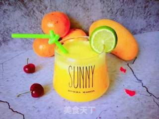 夏日饮品:芒果沃柑汁的做法步骤:11