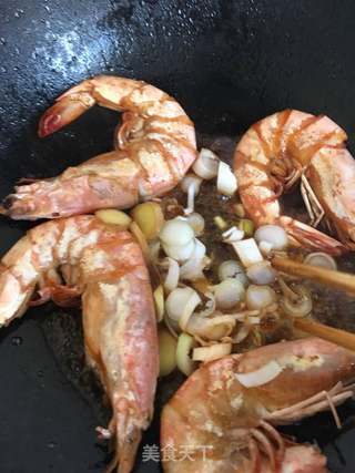 油焖大虾的做法步骤:7