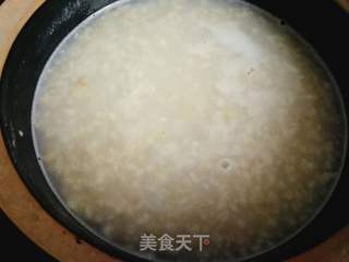 山药燕片粥的做法步骤:6