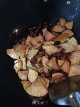 芋头韭菜花粥的做法步骤:3