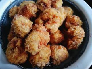 香酥鸡米花的做法步骤:11