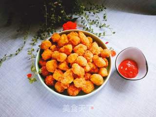 香酥鸡米花的做法步骤:12