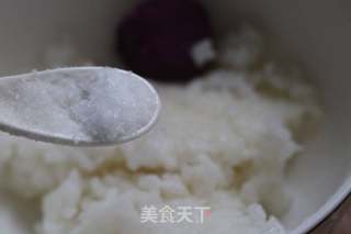 紫薯饭团的做法步骤:3