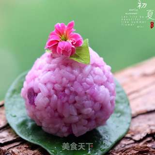 紫薯饭团的做法步骤:11