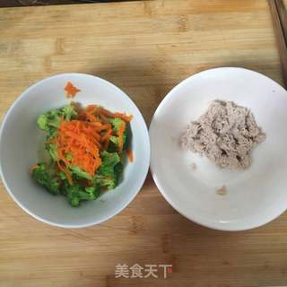 宝宝辅食:素肉饼的做法步骤:2