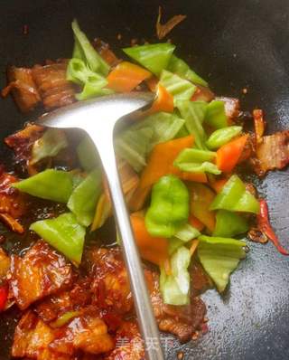 回锅肉的做法步骤:6
