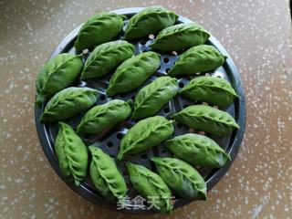 荠菜煎饺的做法步骤:10