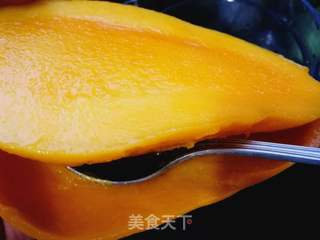 哈蜜瓜芒果汁的做法步骤:6