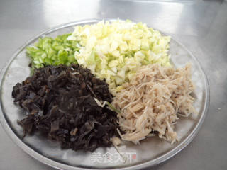 菌菇炒饭的做法步骤:4