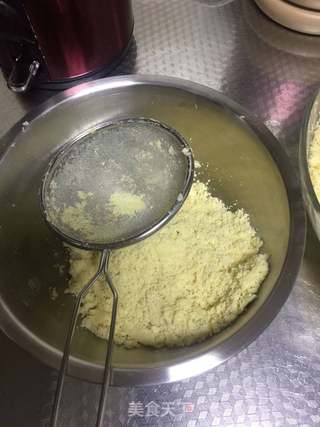 纯绿豆糕的做法步骤:3