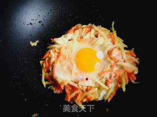 土豆荷包蛋的做法步骤:10
