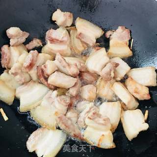 干豆角烧肉的做法步骤：3