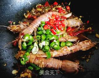 香辣皮皮虾的做法步骤:10