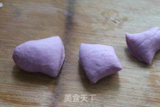 紫薯康乃馨的做法步骤:7