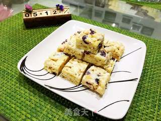 蔓越莓牛扎沙琪玛的做法步骤:8