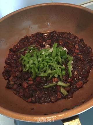 茄丁拌面的做法步骤:7