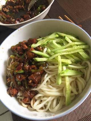茄丁拌面的做法步骤:9