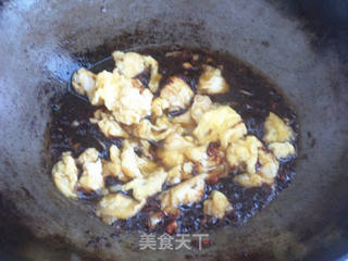 鸡蛋炸酱的做法步骤:6