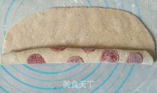 母亲节玫瑰卷的做法步骤:17