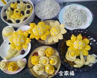 母亲节玫瑰卷的做法步骤:26