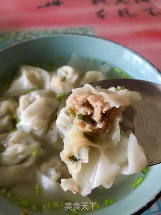 马齿苋肉馅馄饨的做法步骤：12