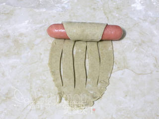 荞麦肠仔馒头卷的做法步骤:4