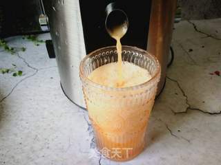 百香果哈蜜瓜汁的做法步骤:4