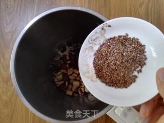亚麻籽红枣豆浆的做法步骤:4