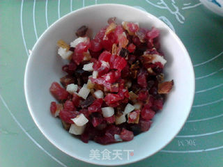 腊肉豌豆糯米饭的做法步骤:3