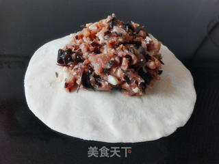 木耳香菇肉包的做法步骤:7