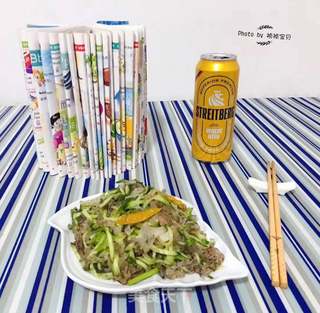 泡椒鱼皮拌青瓜的做法步骤:10
