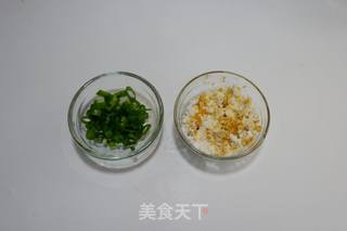 金沙双菇炒饭的做法步骤：3