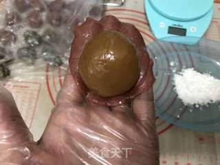 广式奶香月饼的做法步骤:9