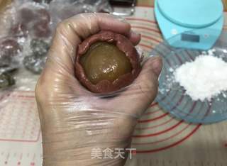 广式奶香月饼的做法步骤:10
