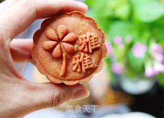 广式奶香月饼的做法步骤:17