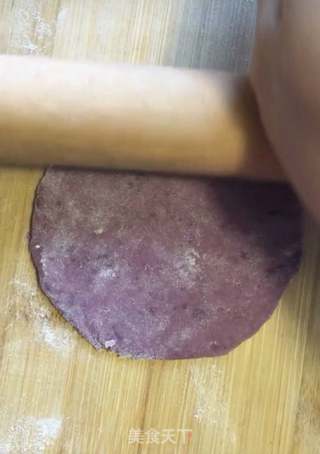水晶紫薯球的做法步骤：4