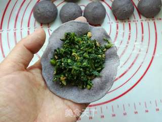 黑米面野菜包的做法步骤:14