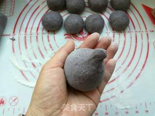 黑米面野菜包的做法步骤:16