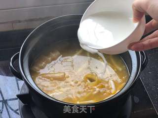金汤花胶羹的做法步骤:11